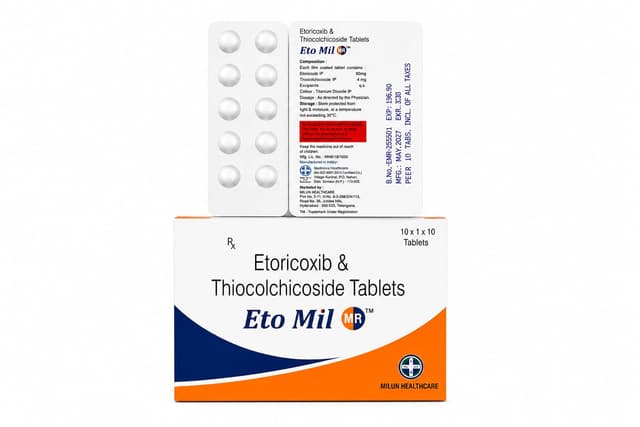 EtoMil MR Tablets - Front View
