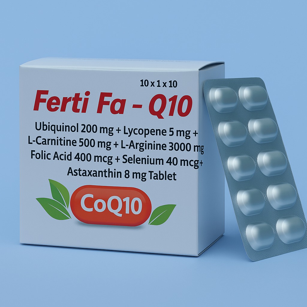 Ferti Fa - Q10 Tablets - Front View