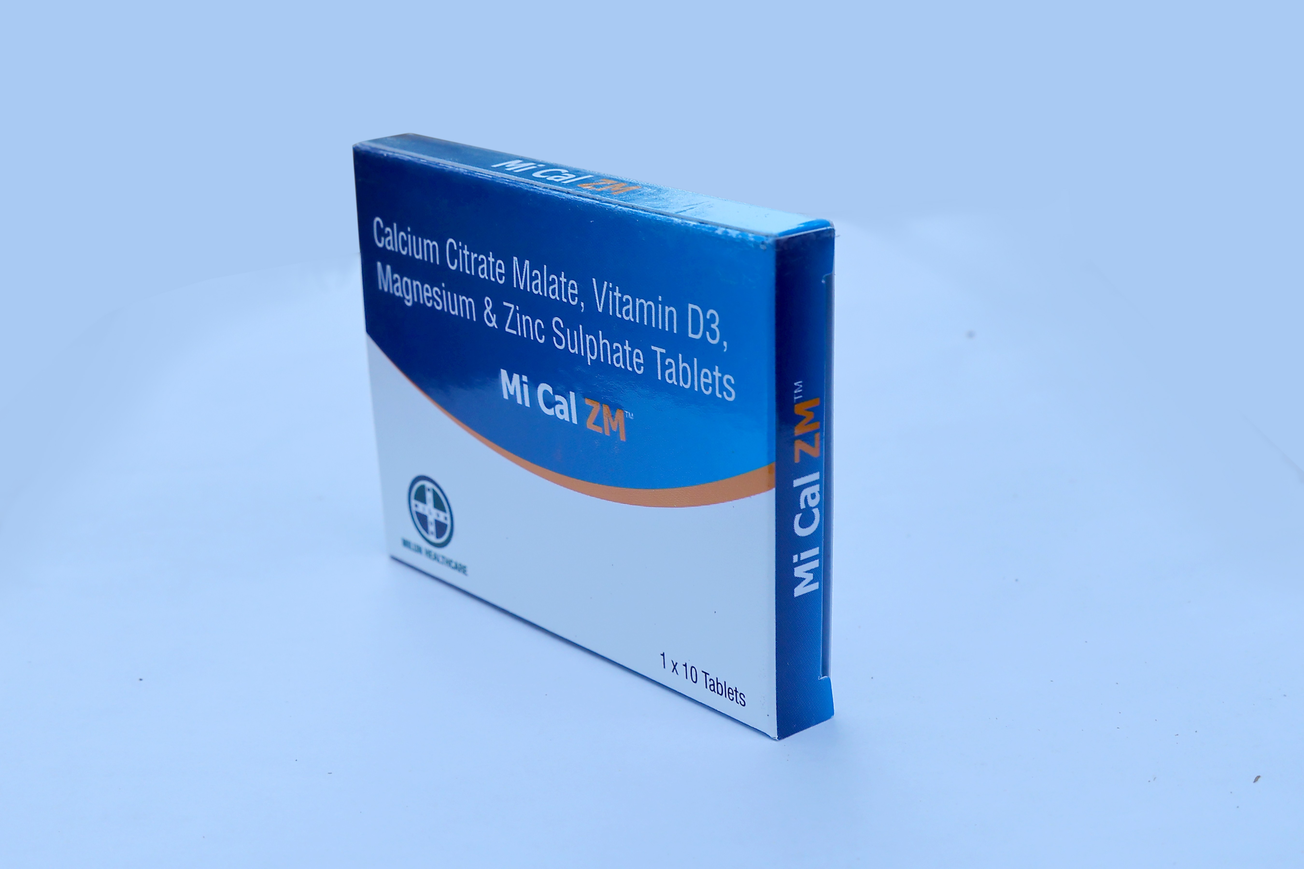 Mi Cal ZM Tablets - Front View
